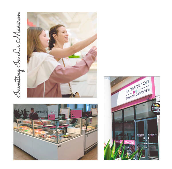 Investing In Le Macaron: store interior and exterior